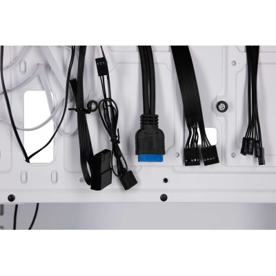 Корпус 2E GAMING Virtus Neo G3301NW без БЖ 2xUSB3.0, 1xUSB2.0, 3x140мм ARGB, 1x120мм ARGB, VGA 340мм, LCS ready, контролер з пул