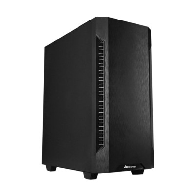 Корпус CHIEFTEC Elox AS-01B, без БЖ, 2xUSB3.2, 1xUSB2.0, 1x120мм, Sound insulated panels, VGA 320мм, LCS ready, ATX, чорний (AS-