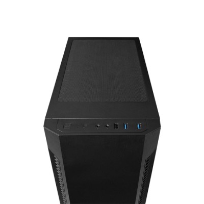 Корпус CHIEFTEC Elox AS-01B, без БЖ, 2xUSB3.2, 1xUSB2.0, 1x120мм, Sound insulated panels, VGA 320мм, LCS ready, ATX, чорний (AS-