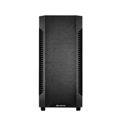 Корпус CHIEFTEC Elox AS-01B, без БЖ, 2xUSB3.2, 1xUSB2.0, 1x120мм, Sound insulated panels, VGA 320мм, LCS ready, ATX, чорний (AS-