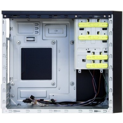 Корпус CHIEFTEC Elox HT-01B, без БЖ, 2xUSB3.1, VGA 340мм, mATX, чорний (HT-01B-OP)