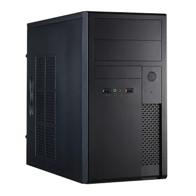 Корпус CHIEFTEC Mesh XT-01B, без БЖ, 2xUSB3.1, VGA 340мм, mATX, чорний (XT-01B-OP)