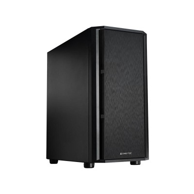 Корпус CHIEFTEC Pro Mini, без БЖ, 1xUSB3.0, 1xUSB2.0, 1xUSB Type-C, 1x120мм, Sound insulated panels, VGA 330мм, LCS ready, mATX,