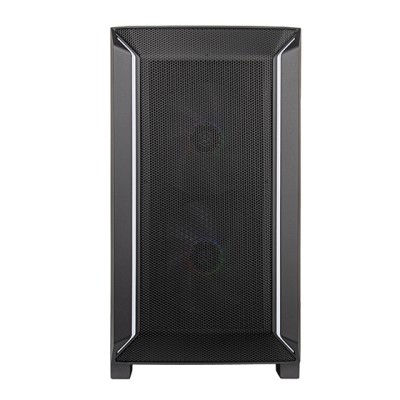 Корпус SilverStone Fara FA312Z-BG без БЖ, 2xUSB3.0, 2x140мм, ARGB VGA 365мм, LCS ready, TG Side Panel, mATX, чорний (SST-FA312Z-