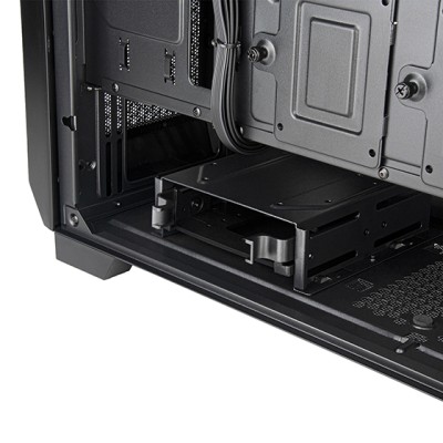 Корпус SilverStone Fara FA312Z-BG без БЖ, 2xUSB3.0, 2x140мм, ARGB VGA 365мм, LCS ready, TG Side Panel, mATX, чорний (SST-FA312Z-