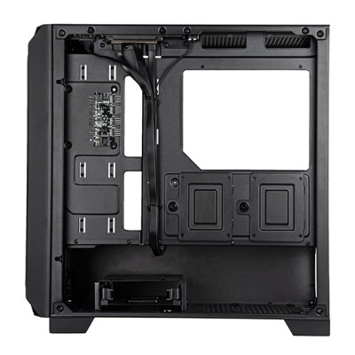 Корпус SilverStone Fara FA312Z-BG без БЖ, 2xUSB3.0, 2x140мм, ARGB VGA 365мм, LCS ready, TG Side Panel, mATX, чорний (SST-FA312Z-