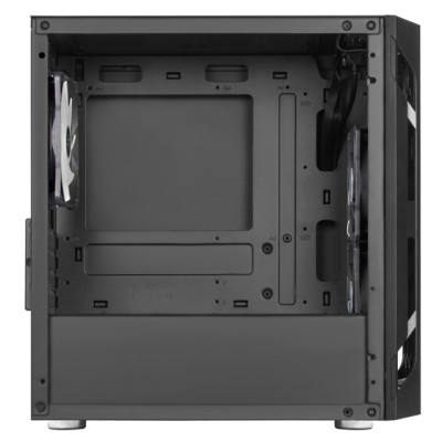 Корпус SilverStone Fara FAH1MB-PRO без БЖ, 1xUSB3.0, 2xUSB2.0, 3x120мм, ARGB VGA 320мм, LCS ready, TG Side Panel, mATX, чорний (