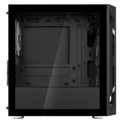 Корпус SilverStone Fara FAH1MB-PRO без БЖ, 1xUSB3.0, 2xUSB2.0, 3x120мм, ARGB VGA 320мм, LCS ready, TG Side Panel, mATX, чорний (