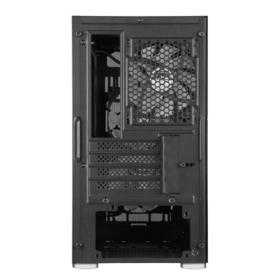 Корпус SilverStone Fara FAH1MB-PRO без БЖ, 1xUSB3.0, 2xUSB2.0, 3x120мм, ARGB VGA 320мм, LCS ready, TG Side Panel, mATX, чорний (
