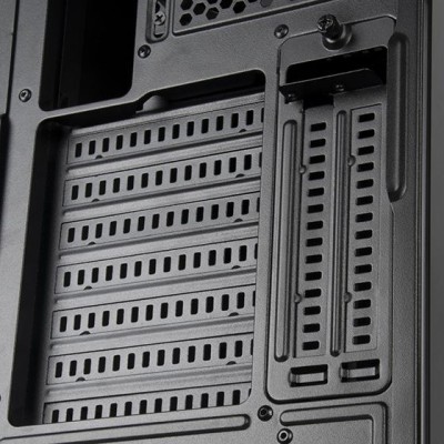 Корпус SilverStone Fara FAR1B-PRO-V2 без БЖ, 2xUSB3.0, 1xUSB2.0, 4x120мм, ARGB VGA 340мм, LCS ready, TG Side Panel, ATX, чорний 