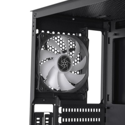 Корпус SilverStone Fara FAR1B-PRO-V2 без БЖ, 2xUSB3.0, 1xUSB2.0, 4x120мм, ARGB VGA 340мм, LCS ready, TG Side Panel, ATX, чорний 