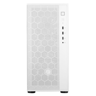 Корпус SilverStone Fara FAR1W-G-V2 без БЖ, 2xUSB3.0, 1xUSB2.0, 1x120мм, VGA 340мм, LCS ready, TG Side Panel, ATX, білий (SST-FAR