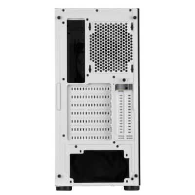 Корпус SilverStone Fara FAR1W-G-V2 без БЖ, 2xUSB3.0, 1xUSB2.0, 1x120мм, VGA 340мм, LCS ready, TG Side Panel, ATX, білий (SST-FAR