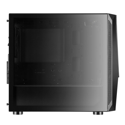 Корпус SilverStone Fara FAV1MB-PRO без БЖ, 2xUSB3.0, 2xUSB2.0, 1x120мм, ARGB VGA 379мм, LCS ready, TG Side Panel, mATX, чорний (