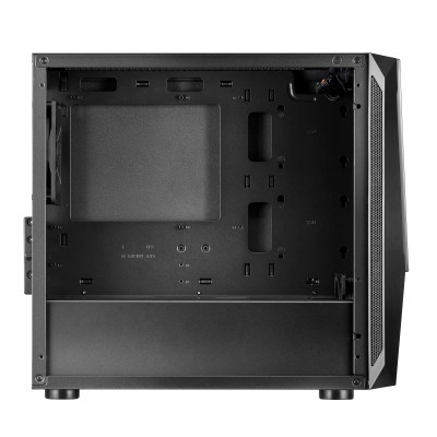 Корпус SilverStone Fara FAV1MB-PRO без БЖ, 2xUSB3.0, 2xUSB2.0, 1x120мм, ARGB VGA 379мм, LCS ready, TG Side Panel, mATX, чорний (