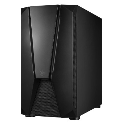 Корпус SilverStone Fara FAV1MB-PRO без БЖ, 2xUSB3.0, 2xUSB2.0, 1x120мм, ARGB VGA 379мм, LCS ready, TG Side Panel, mATX, чорний (