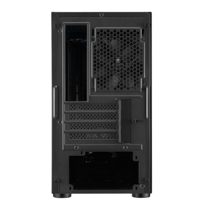 Корпус SilverStone Fara FAV1MB-PRO без БЖ, 2xUSB3.0, 2xUSB2.0, 1x120мм, ARGB VGA 379мм, LCS ready, TG Side Panel, mATX, чорний (