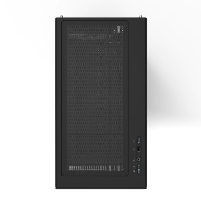Корпус Zalman P10 без БП, 1xUSB3.0, 1xUSBType-C, 1x120мм ARGB, VGA 384мм, LCS ready, TG Side Panel, mATX, чорний (P10BLACK)