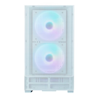 Корпус Zalman P30 AIR без БП, 1xUSB3.0, 1xUSBType-C, 3x140мм ARGB, VGA 392мм, LCS ready, TG Side Panel, mATX, білий (P30AIRWHITE