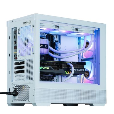 Корпус Zalman P30 AIR без БП, 1xUSB3.0, 1xUSBType-C, 3x140мм ARGB, VGA 392мм, LCS ready, TG Side Panel, mATX, білий (P30AIRWHITE