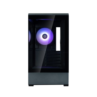 Корпус Zalman P30 Black V2, без БЖ, 1xUSB3.0, 1хUSB Type-C, 3x120мм ARGB, TG Front/Side Panel, mATX, чорний (P30BLACKV2)