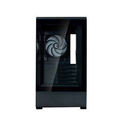 Корпус Zalman P30 Black V2, без БЖ, 1xUSB3.0, 1хUSB Type-C, 3x120мм ARGB, TG Front/Side Panel, mATX, чорний (P30BLACKV2)