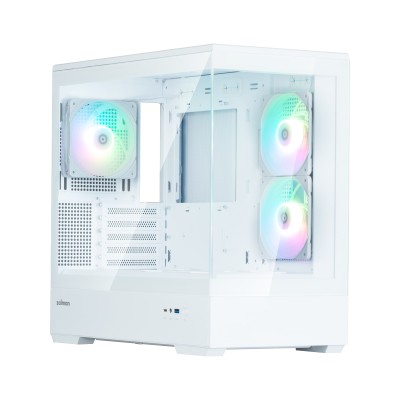 Корпус Zalman P30 White V2, без БЖ, 1xUSB3.0, 1хUSB Type-C, 3x120мм ARGB, TG Front/Side Panel, mATX, білий (P30WHITEV2) Корпус Zalman P30 White V2, без БЖ, 1xUSB3.0, 1хUSB Type-C, 3x120мм ARGB, TG Front/Side Panel, mATX, білий (P30WHITEV2)