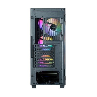 Корпус Zalman S5 Neo без БП, 1xUSB3.1, 1xUSB2.0, 4x120мм FRGB, VGA 390мм, LCS ready, TG Side Panel, ATX, чорний (S5NEOBLACK)