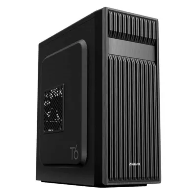 Корпус Zalman T6 без БЖ, 1xUSB3.0, 2xUSB2.0, 1x120мм, VGA 280мм, ATX, чорний