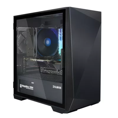 Корпус Zalman Z1 Iceberg без БЖ, 2xUSB3.0, 1xUSB2.0, 3x120мм, VGA 330мм, LCS ready, TG Side Panel, mATX, чорний (Z1ICEBERG)