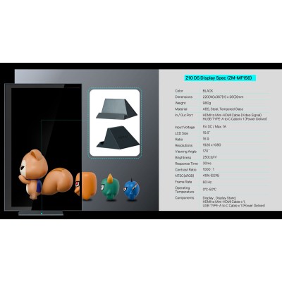 Корпус Zalman Z10 DS, без БЖ, 2xUSB3.0, 1хUSB Type-C, 2х120мм, 1x120мм ARGB, TG Side Panel, ATX, Monitor, чорний (Z10DSBLACK)