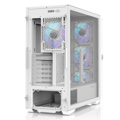 Корпус Zalman Z10 Duo без БЖ, 2xUSB3.0, 1xUSB Type-C, 3x140мм ARGB, 1x120мм ARGB, VGA 395мм, LCS ready, TG Side Panel, EATX, біл