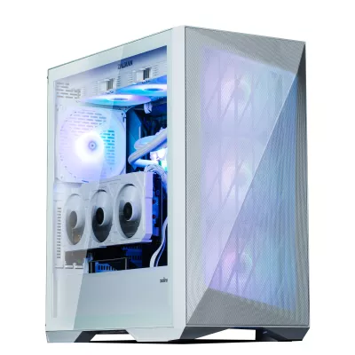 Корпус Zalman Z9 Iceberg MS без БЖ, 2xUSB3.0, 2xUSB2.0, 1xUSB 3.1 Gen2 Type-C, 4x140мм ARGB, VGA 390мм, LCS ready, TG Side Panel