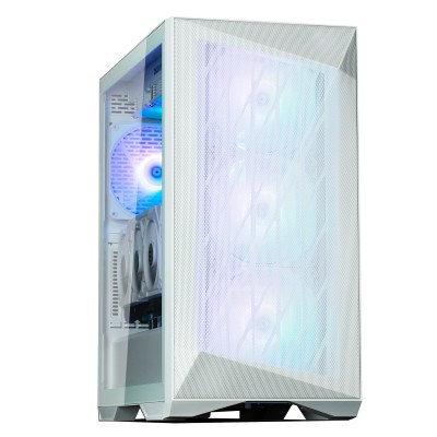 Корпус Zalman Z9 Iceberg MS без БЖ, 2xUSB3.0, 2xUSB2.0, 1xUSB 3.1 Gen2 Type-C, 4x140мм ARGB, VGA 390мм, LCS ready, TG Side Panel
