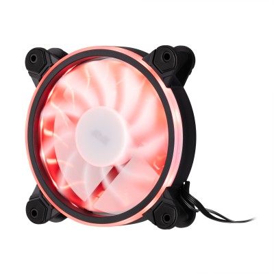 Корпусний вентилятор 2E GAMING Air Cool ACF1206-ARGB, 120мм, 1200rpm, 6pin, 25dBa, чорний Корпусний вентилятор 2E GAMING Air Cool ACF1206-ARGB, 120мм, 1200rpm, 6pin, 25dBa, чорний