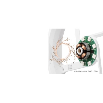 Корпусний вентилятор SilverStone Air Blazer 120RW-ARGB, 120мм, 600-2200rpm, 4pin PWM, 3pin +5VARGB, 7.4-35.6dBa, білий