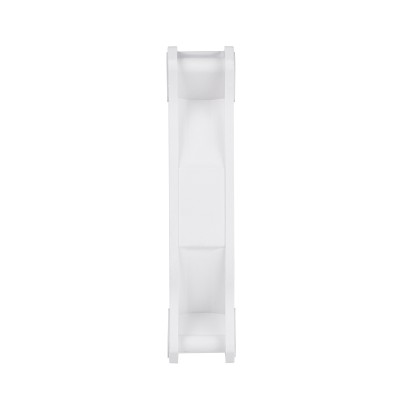 Корпусний вентилятор SilverStone Air Blazer 120RW-ARGB, 120мм, 600-2200rpm, 4pin PWM, 3pin +5VARGB, 7.4-35.6dBa, білий