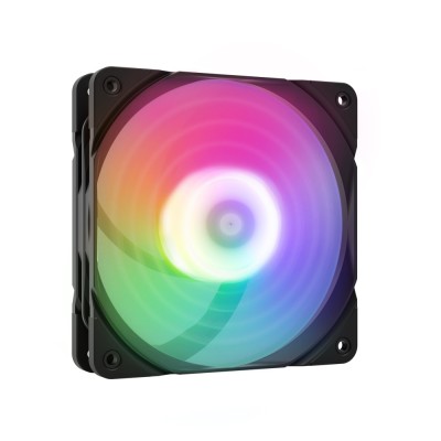 Корпусний вентилятор Zalman AF120R ARGB 120мм, 800-1500rpm, 4pin, PWM, 3pin+5VARGB, 24,3dBa, чорний Корпусний вентилятор Zalman AF120R ARGB 120мм, 800-1500rpm, 4pin, PWM, 3pin+5VARGB, 24,3dBa, чорний