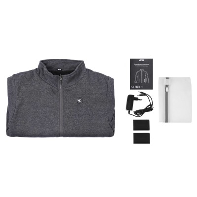 Кофта з підігрівом 2E Heat Power Grey, розмір L