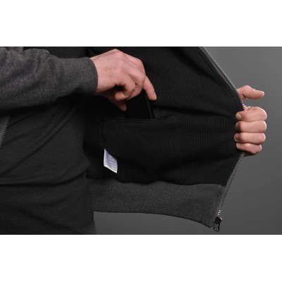 Кофта з підігрівом 2E Heat Power Grey, розмір XL