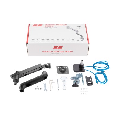 Кріплення монітора 2E Evdo настільне USB 3.0 хаб (2EDGEREDUSB)