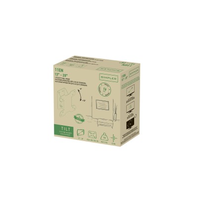 Кріплення ТВ з кутом нахилу Simpler 11EN 18-28"