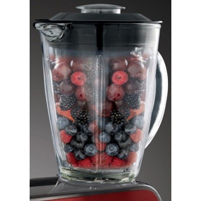 Кухонна машина Russell Hobbs Desire 1000Вт, чаша-метал, корпус-пластик, насадок-4, червоний (23480-56)