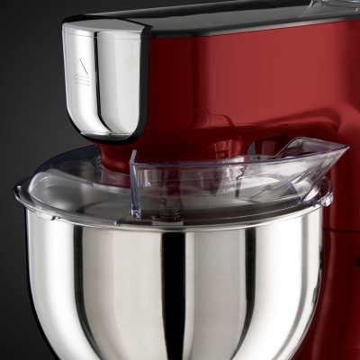 Кухонна машина Russell Hobbs Desire 1000Вт, чаша-метал, корпус-пластик, насадок-4, червоний (23480-56)