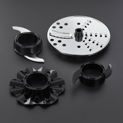 Кухонна машина Russell Hobbs Desire 600Вт, чаша-пластик, корпус-пластик, насадок-9, червоний (24730-56)