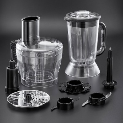Кухонна машина Russell Hobbs Desire 600Вт, чаша-пластик, корпус-пластик, насадок-9, червоний (24730-56)