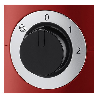 Кухонна машина Russell Hobbs Desire 600Вт, чаша-пластик, корпус-пластик, насадок-9, червоний (24730-56)