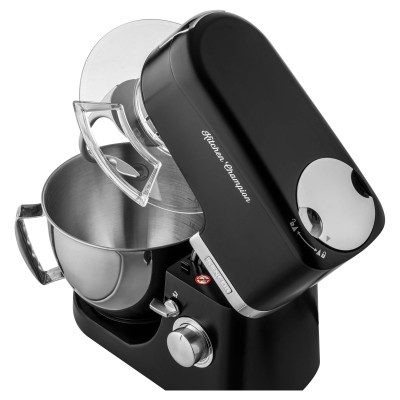 Кухонна машина Sencor 1000Вт, чаша-метал, корпус-пластик, насадок-15, чорний (STM6359BK)