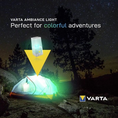 Ліхтар VARTA Кемпінговий Ambiance L10 , IP54, до 150 люмен, до 250 годин роботи, 3хАА (16666101111)