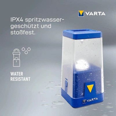 Ліхтар VARTA Кемпінговий Ambiance L20, IP54, до 400 люмен, до 300 годин роботи, 6хАА (17666101111)